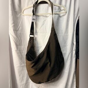 Alo Om The Go Sling Bag - Espresso  NEW